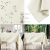 Filumi Tablecloth 120 x 120 cm Cream Washable for Indoor