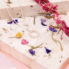 Tuscany Silver Sterling Silver 2.5mm Freshwater Pearl Pendant on Curb Chain of 46cm, Silver