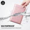 Fuxury Bubble Mailers 4x8 Inch Light Pink 200 Pack Padded