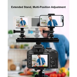 Multifunctional Camera Hot Shoe Extension Bracket Compatible with ImmersionRC Powerplay Video Recorder GoPro, Mount Plate Adapter Fits for Nikon Canon Sony Olympus DSLR Camera Camcorder DV