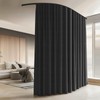 Room Divider Curtains with Ceiling Curtain Track Set Window Curtain