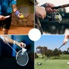 PATIKIL 43.3 Inch Tennis Racket 6 Pack PU Stretchy Non-Slip