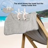 CAIRIAC Beach Towel Clips for Loung Chairs, Cute Pool Chair