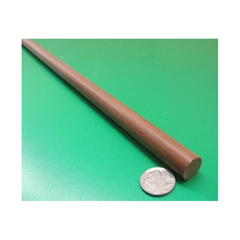 Micarta Phenolic Micarta LE Linen Rods .625" (5/8") Diameter x