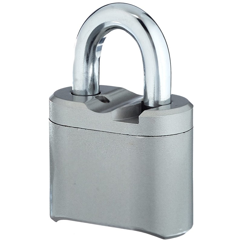 Kasp K11960D Combination Padlock, Silver, Open Shackle