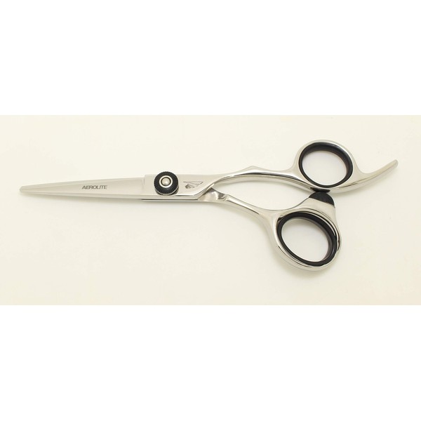 Japanese Shears Traditional Japanese Stainless Steel Hair Cutting Scissors/ATS-314 Hitachi Blades/Aircraft Alloy Handle/Professional Hair Salon, Beautician, Cosmetology, Barber (5.5") Right Hand