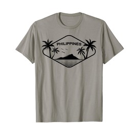 Philippines Island Palms Southeast Asia Gift Souvenir Leyte T-Shirt