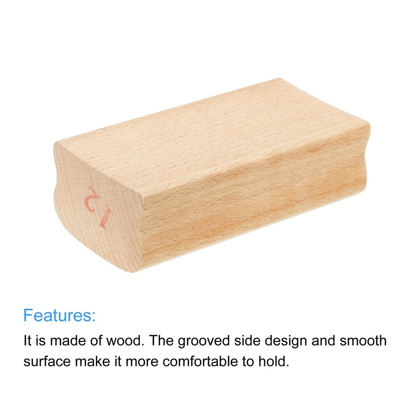PATIKIL Guitar Radius Sanding Block Fret Leveling Fingerboard 12 Inch