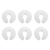 Kisbeibi 6Pcs Door Finger Pinch Guards,20mm Baby Proof Door Slam