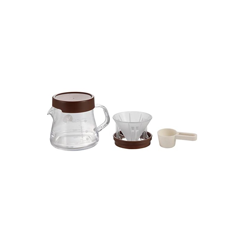 Captain Stag UW-3550 Coffee Dripper Set, Pop Up Dripper Set,