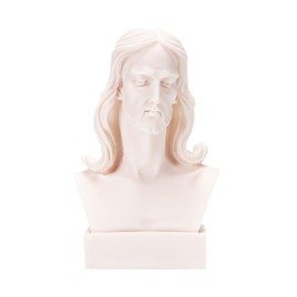 Jesus Christ Statue Alabaster Bust 6.2 Inches