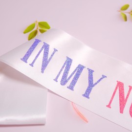 Decorit In My Nurse Era Graduation Sash 2024, Earned It, I Survived Nursing School, Great Doctor and Nurse Gifts for Women and Men, Congrats Grad Party Decorations, RN, BSN, NP, CRNA, CNM, NR, White