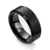 The Ridge Tungsten Rings For Men - Mens Wedding Band