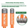 JOERIC Orange Hex Shank 3/8" Dry Diamond Drill Bit Set,