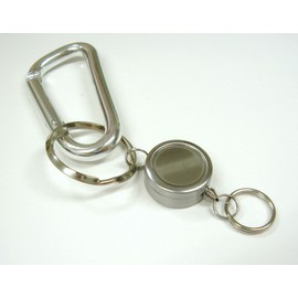 Includes 207 Reel Key Chain 2.4 inches (60 mm) Carabiner