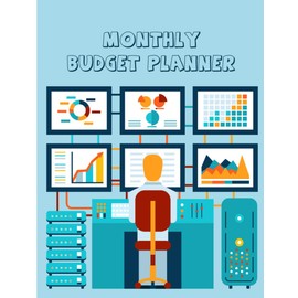 Monthly Budget Planner: Finance Daily Weekly and Monthly Budget Planner Expense Tracker Bill Organizer Journal Notebook