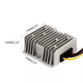 Unbranded 48V to 12V DC-DC Converter Voltage Step Down Regulator 5A 10A 20A 30A Converter - 48v to 12v 10a 120w