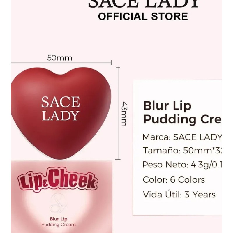 Sace Lady Labial Crema Mate No Transfiere Multiuso 4.3g