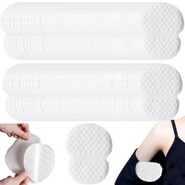 lurora2021 lurora2021 120 Stück Achselpads Achsel Achselpads Damen Achselpads Selbstklebend Achselpads Unsichtbare Schweißpads für Damen Und Herren, Perfekte Passform Absorbing Vor Schweißflecken (Weiß)