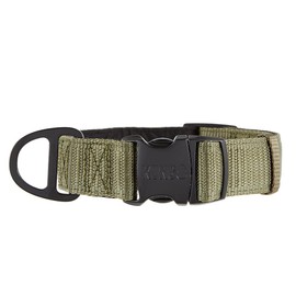 KONG Max HD Ultra Durable Neoprene Padded Dog Collar (Large, Green)