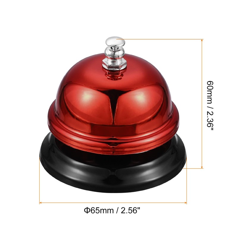 QUARKZMAN Table Bell, 65 mm (2.56 Inch) Table Bell for