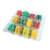 Vend Exchange Clear Plastic Macaron Containers - Fits 12 Macarons