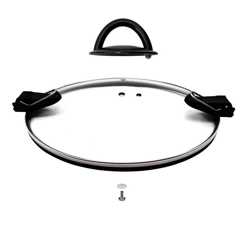 Oval Slow Cooker Lid with Sealing Ring and Buckle Compatible