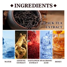 Black Tea Mask Peel Off Face Mask, Black Tea Extract Cleansing Mask,Black Tea Skinning Peel Off Mask,Black Tea Mask,Deep Clean Firm Skin Even Skin Tone,Pores Shrinking, Suitable for All Skin Types
