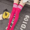 DRESHOW Extra Long Pink Thigh High Socks Long Boot Stockings