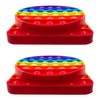 DAG Gear Fidget Push Poppers (2 Pack, Rainbow)