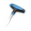 10mm T Handle Flat Head Screwdriver with Ergonomic Plastic Handle