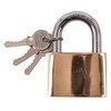 Dapetz ® Brass 60mm Padlock Mini Small Luggage Travel Holiday