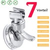 Voarge Shower Head Holder Suction Cup, Adjustable Shower Head Holder