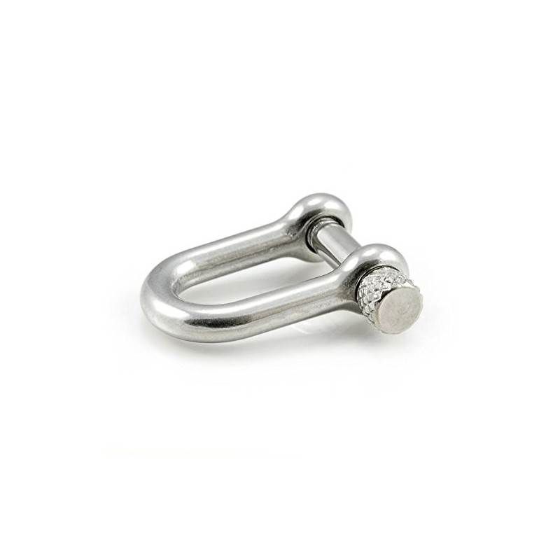 Ganzoo © Shackle Stainless Steel U-Shape | Pack of 3