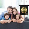 Double Sided Magnetic Dart Board Game Indoor Outdoor Dart Game