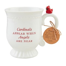 Mud Pie Cardinal Mug; 13 oz