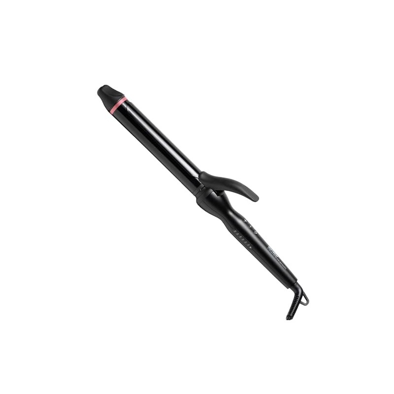 Izutech CurlPro430 Ceramic Curling Iron, Black, 1.25 Inch