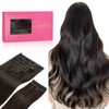 Wennalife Clip-In Human Hair Extensions, 150 g, 45 cm, 9
