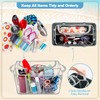 Rexmica Clear Beach Bag Organizer Insert Compatible with Bogg Bag