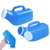 Urinal Bottle, 2Pack Male Portable Travel Pee Bottles, 1200ml Spill