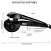 Hann Hair Curler, LCD Pro Salon Automatic Ceramic Roller Wave
