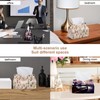 2 Pack Tissue Box Cover Holder, Dreamcatcher Feather Rectangle Leather