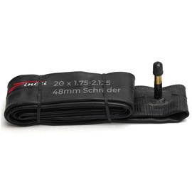 Fincci 20 x 1.75 1.95 2.0 2.1 2.125 Inch 48 mm Car Valve Inner Tube for BMX Mountain Bike MTB Bicycle or Children's Bicycle