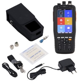Optical Time Domain Reflectometer OTDR 4 in 1 Fiber Optical Power Meter Portable Optic Tester 100‑240V EU Plug