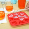 Fairly Odd Novelties Ice Cube Tray, One Pack, Red Hearts