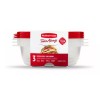 Rubbermaid® Home Set 3x Recipiente-tapa Alimentos Rubbermaid® Plástico 5.0tz
