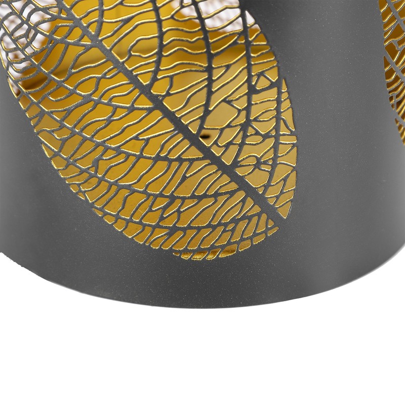 2Pcs Solar Hanging Lamp Wrought Iron Hollow LED Light for