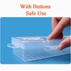 RISLISO Watercolor Paint Brush Holder Organizer Case，Portable Travel Acrylic Clear