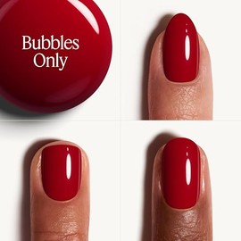 essie gel couture nail polish, bubbles only, red longwear nail polish, 0.46 fl. oz.