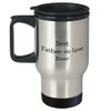 Best Father-in-law Ever Travel Mug, Stainless Steel, 14oz, Funny Quote,